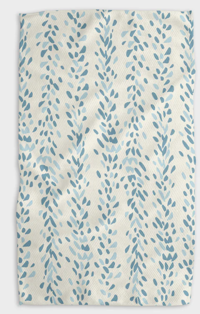 Geometry Tea Towel- Reeds Printed - Midday