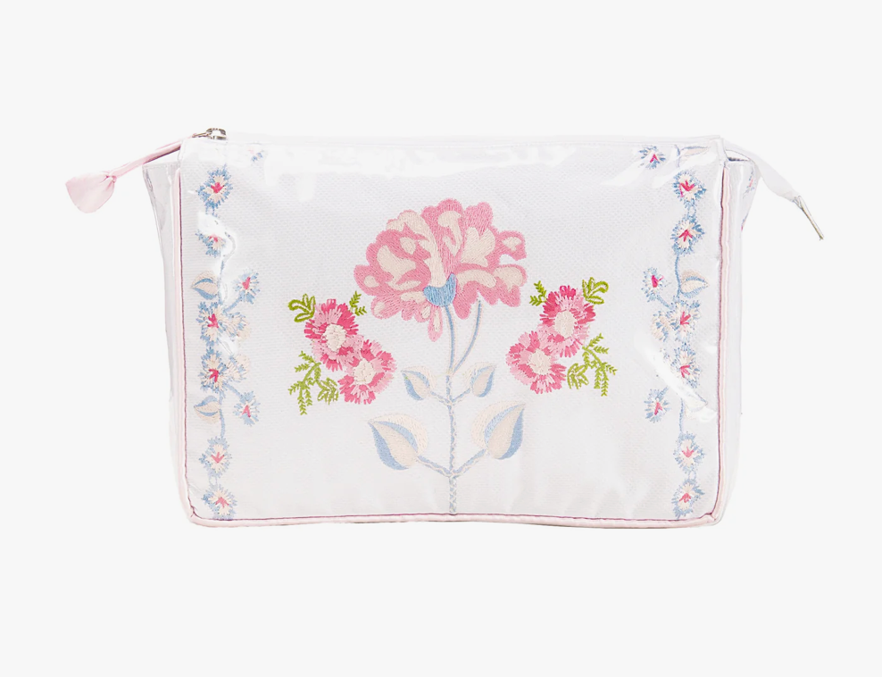 Peony Large Makeup Bag