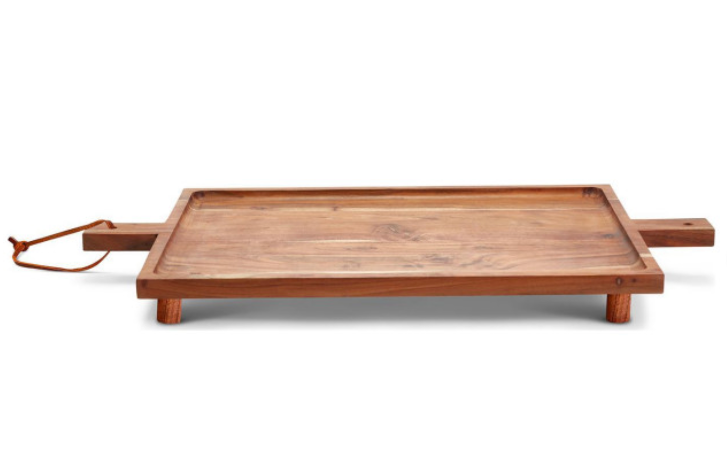 Gatherings Footed Serving Tray W/Handles