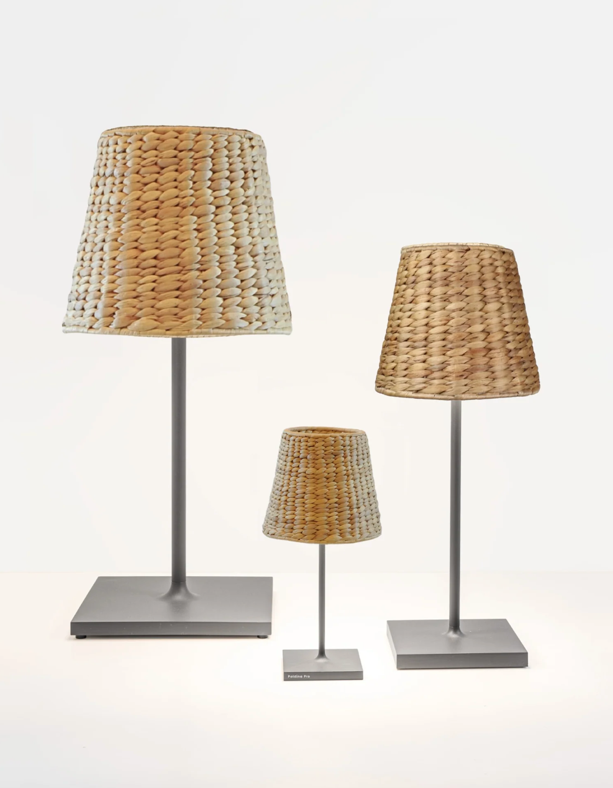 Empire Water Hyacinth Woven Lampshade For Poldina