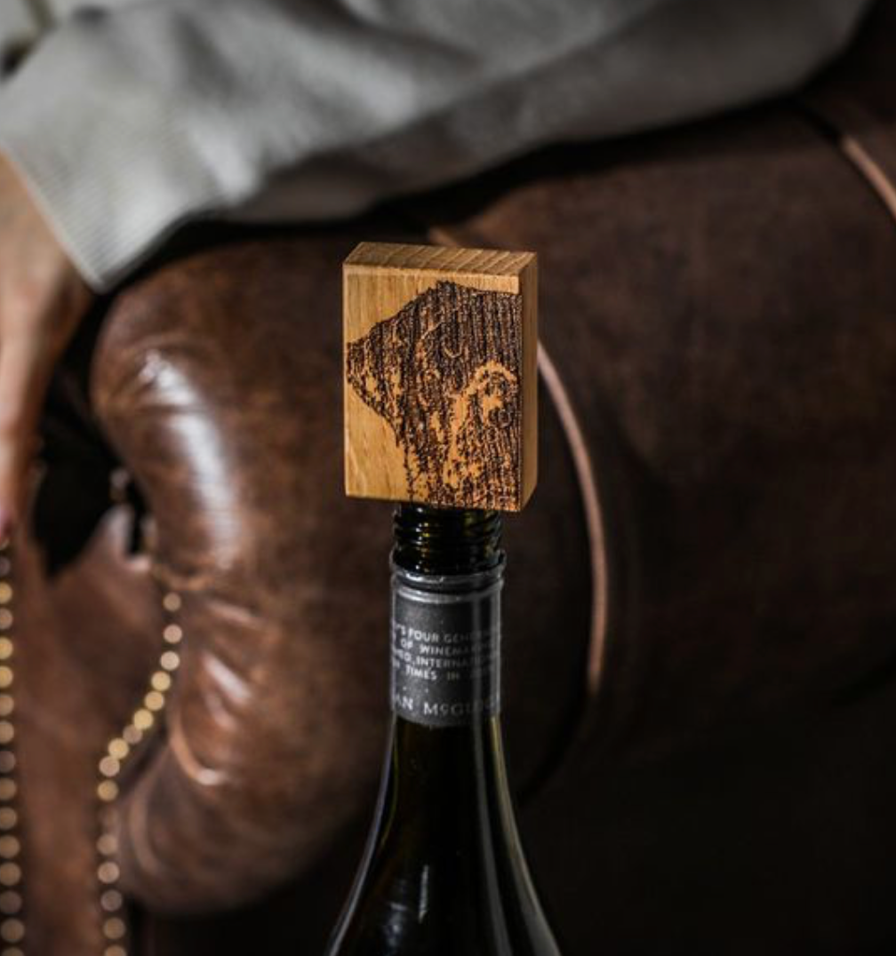 Oak Bottle Stopper
