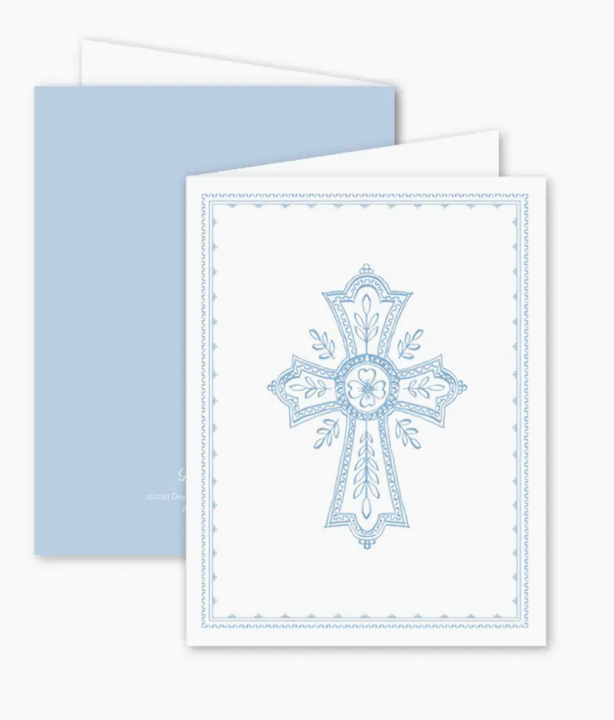 Neoclassic Cross Blue