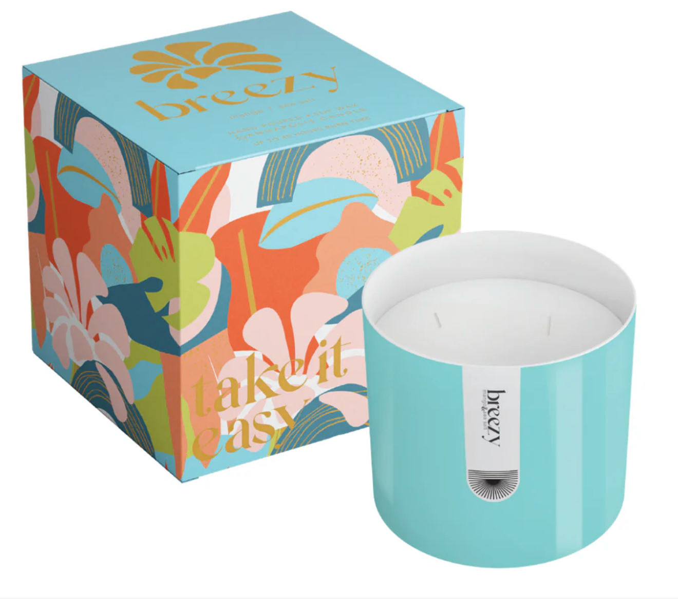 Breezy 2-wick Candle - Gift Boxed