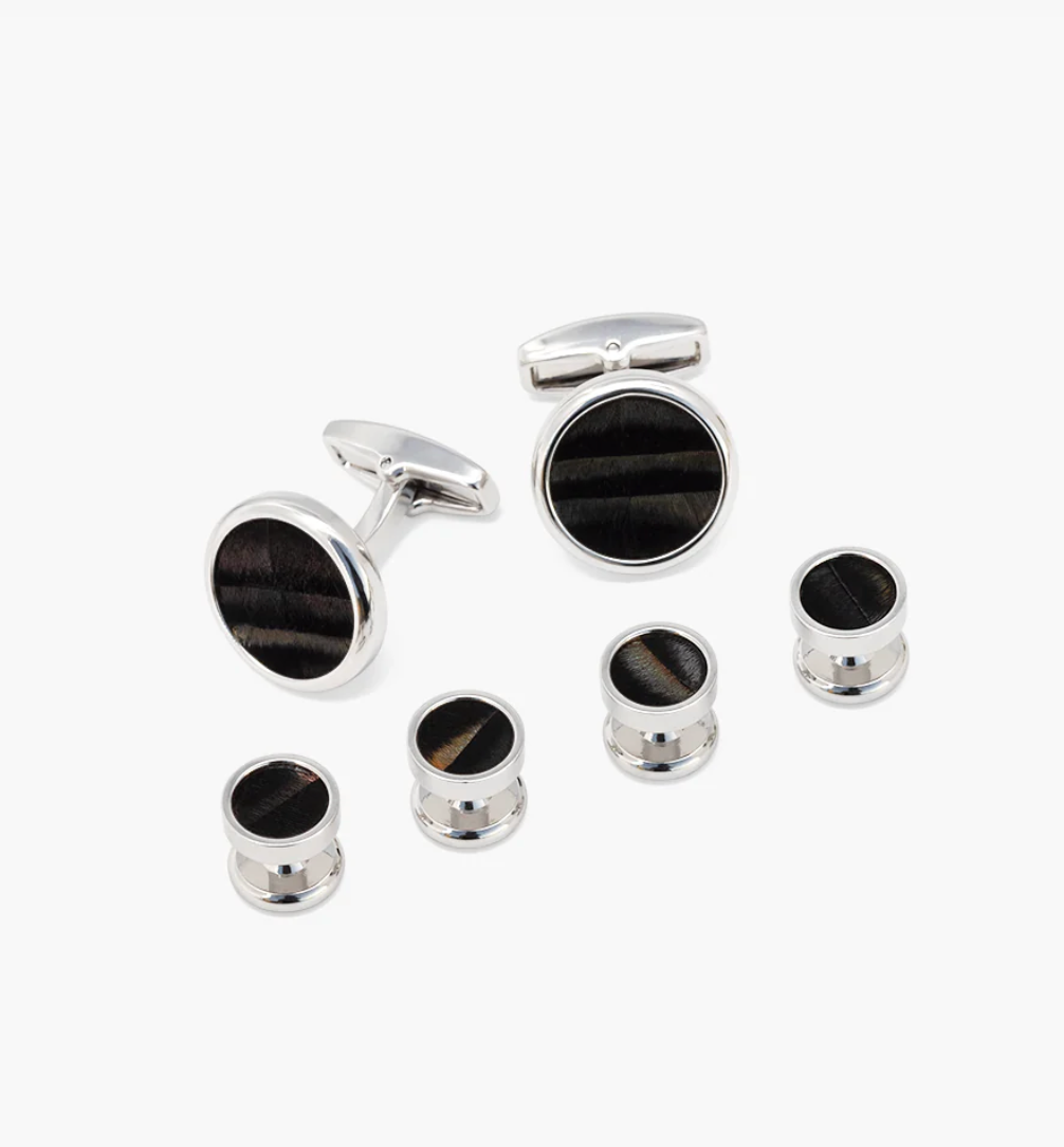 Chino Cufflink & Stud Set