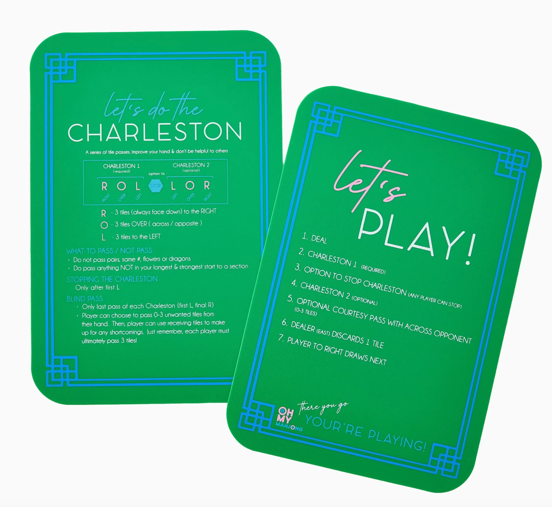 Green Mahjong Shufflers