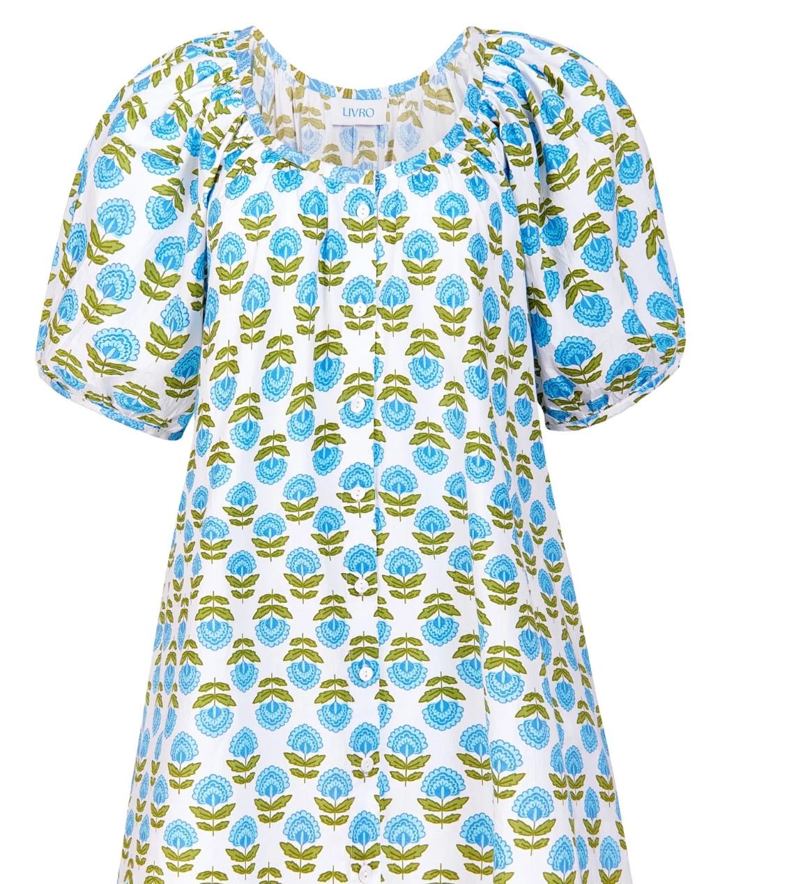 Day Dress Liv Blue Motif