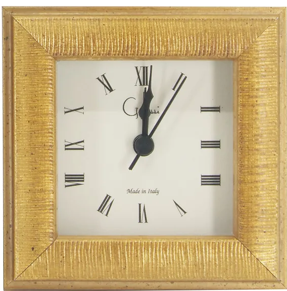 Gold Brigitte Clock