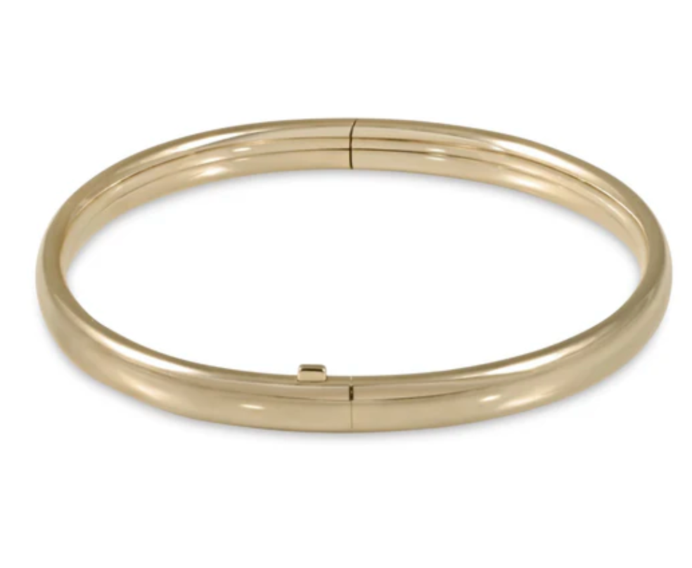 Cherish gold comfort fit bangle