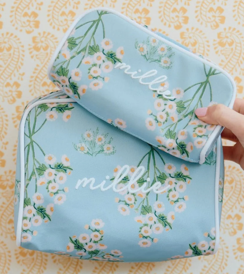 Suzanna Patterned Toiletry Bag