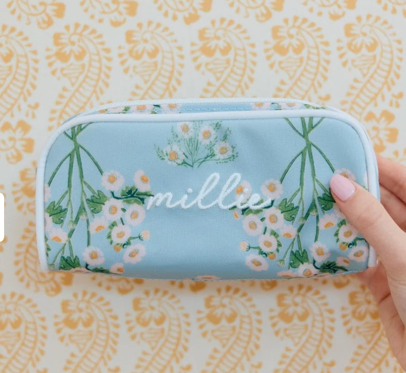 Suzanna Patterned Toiletry Bag