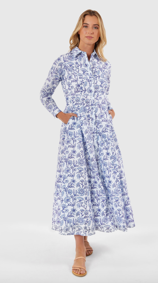 Livro Classic Shirtdress, Jacobean Floral