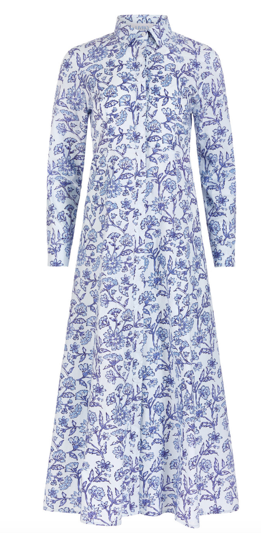Livro Classic Shirtdress, Jacobean Floral
