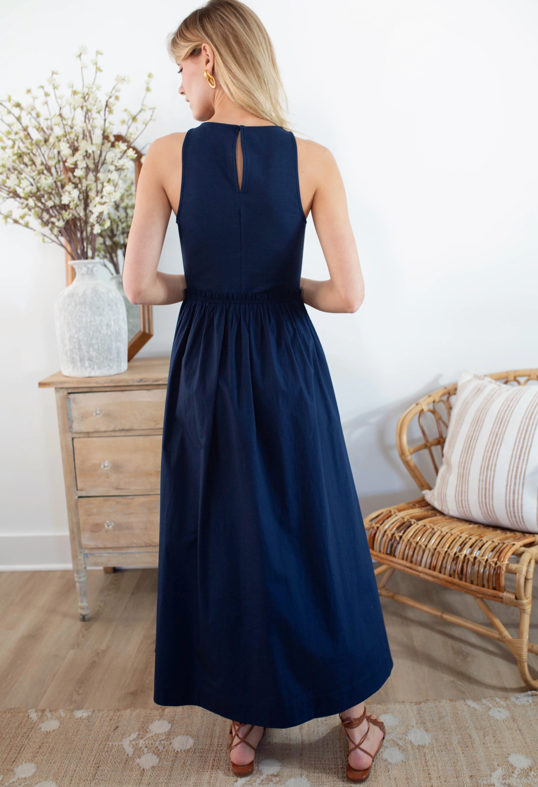 Mixi Dress - Navy