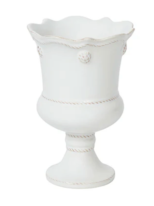 Berry & Thread Petite Parterre Garden Vase - Whitewash