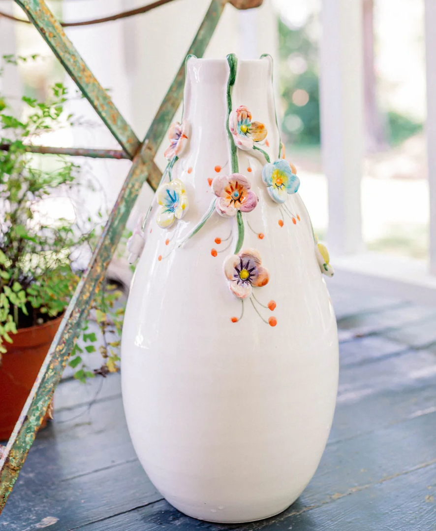 Colorful Flower Vase