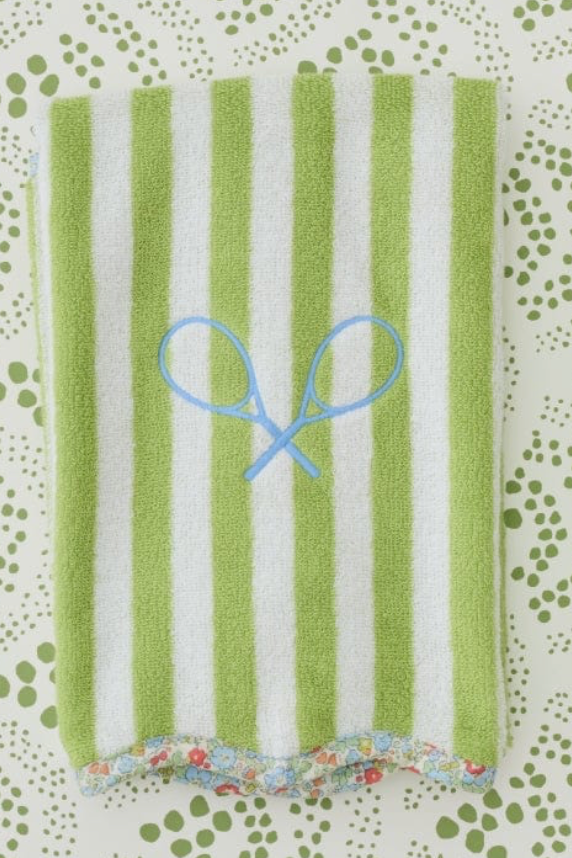 Scallop Tennis Towel