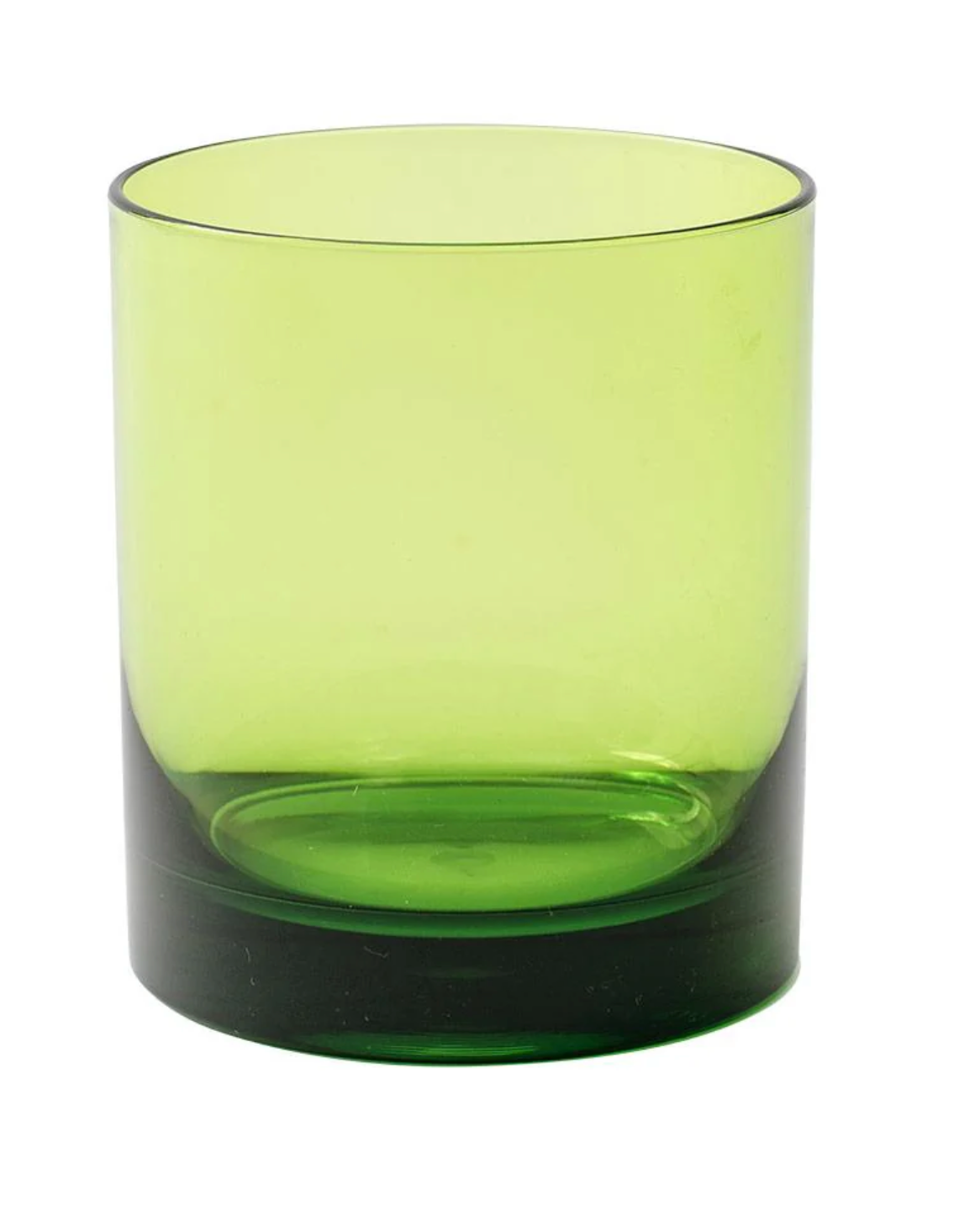 Acrylic 14oz On the Rocks Highball Glass in Green