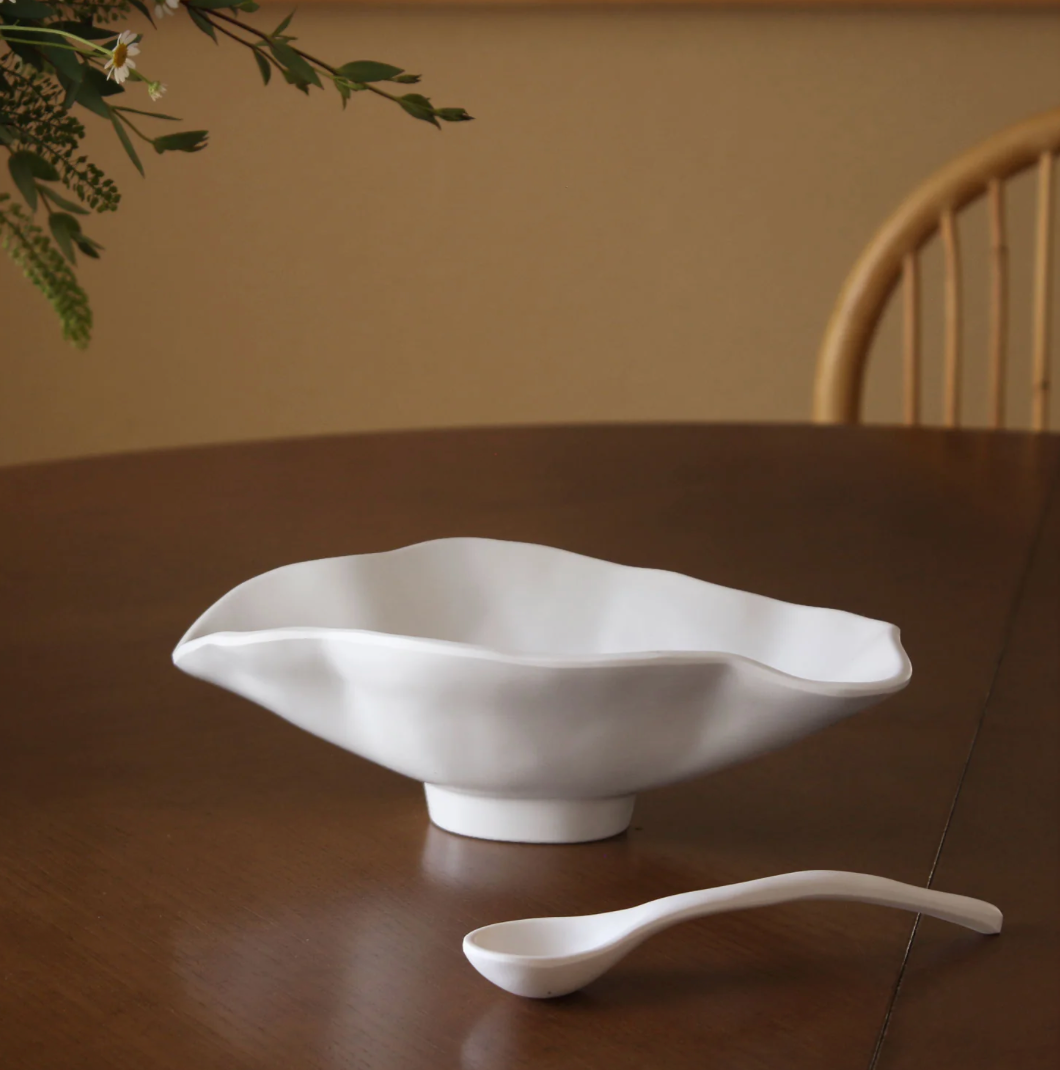 VIDA Nube Small Oval Bowl With Spoon
