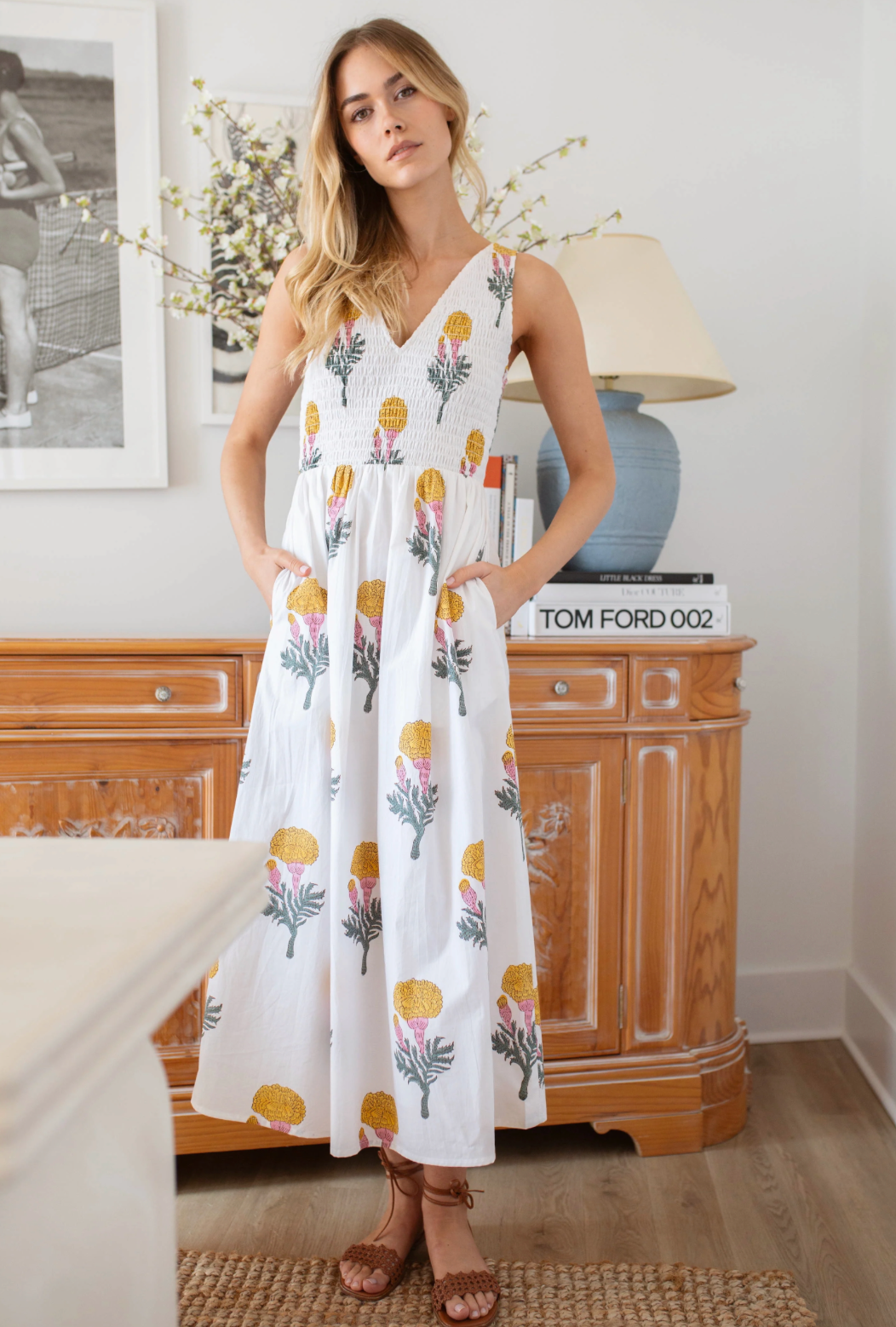 Cora Dress - Marigold