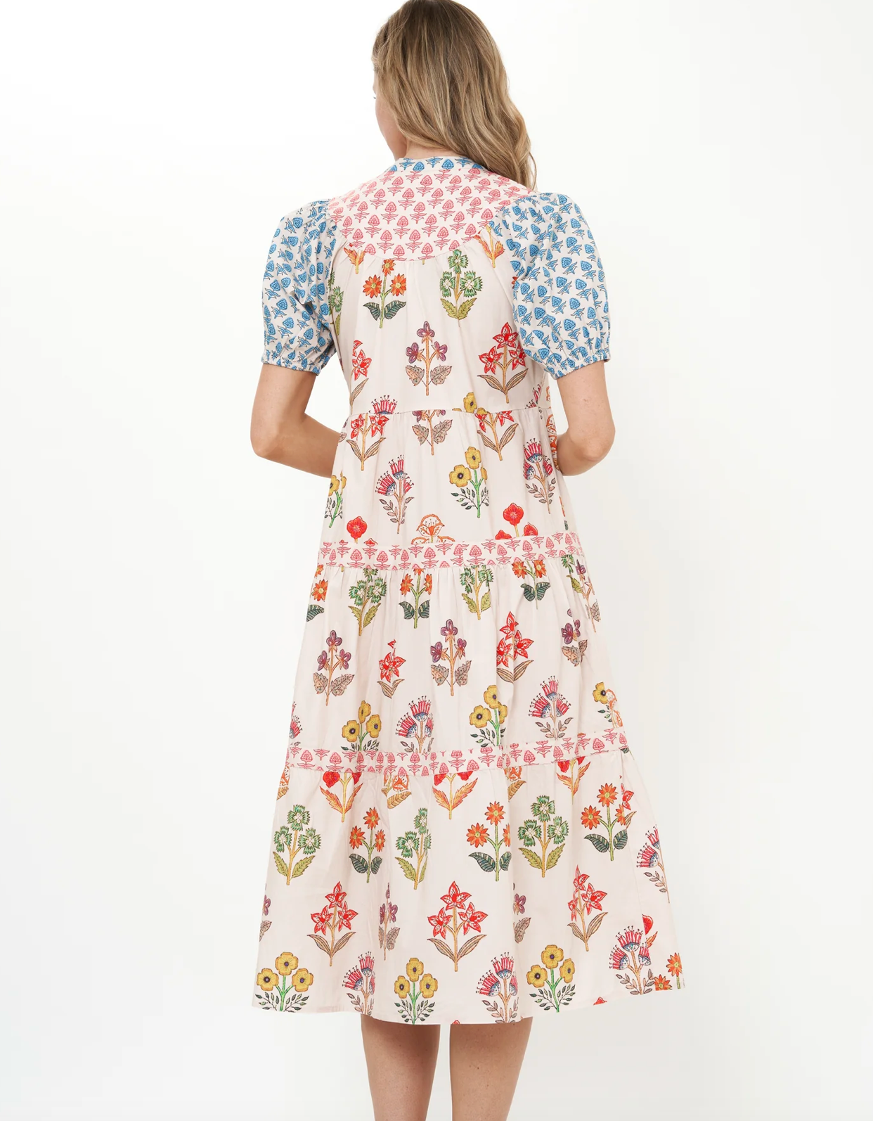 Scoop Tiered Midi - Provence Blue