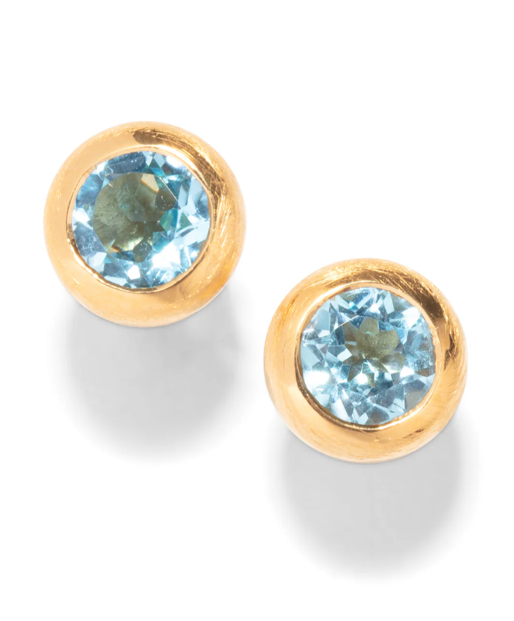 Gemstone Petite Stud Ear