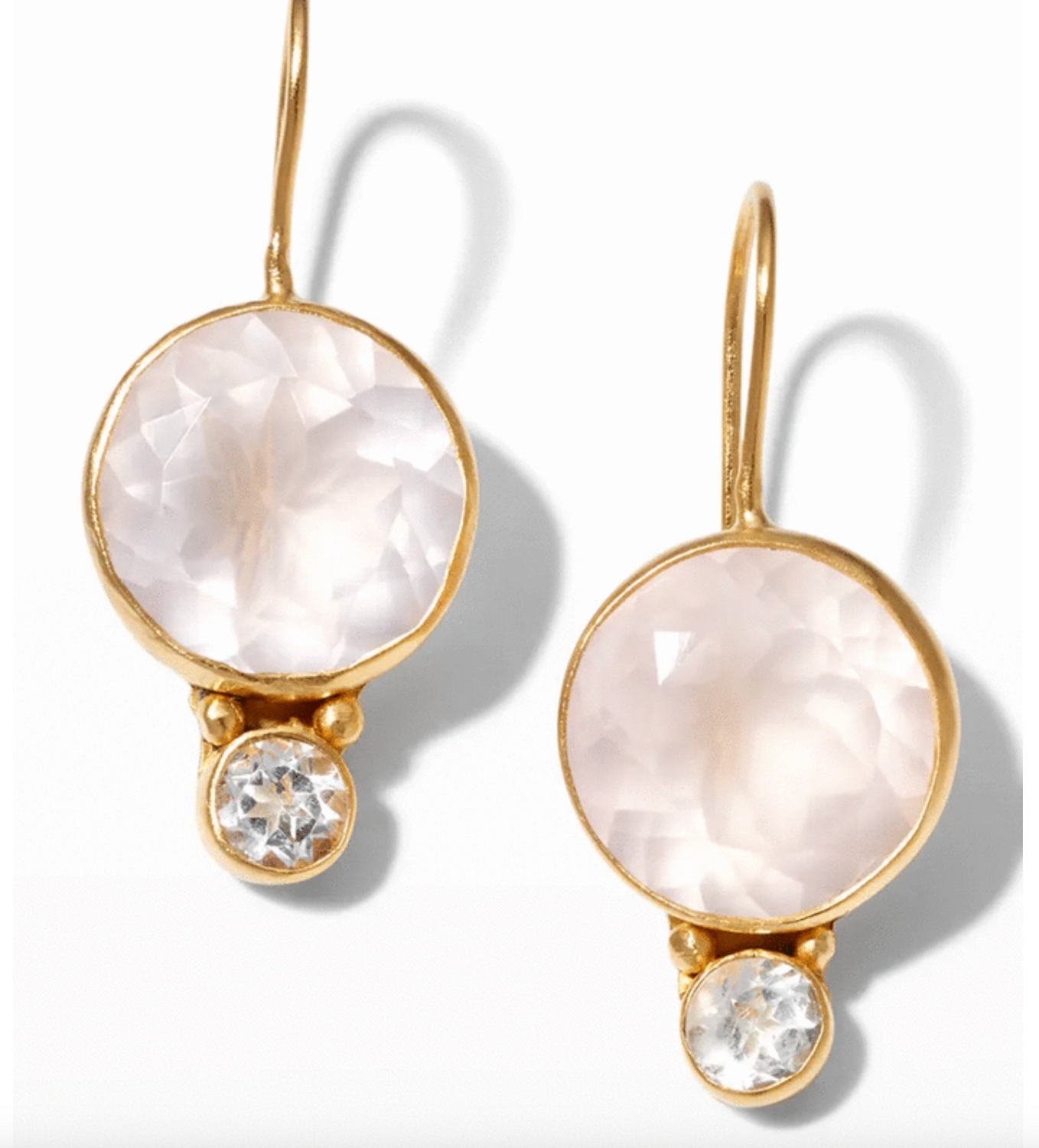 Rose Quartz Midi Earring
