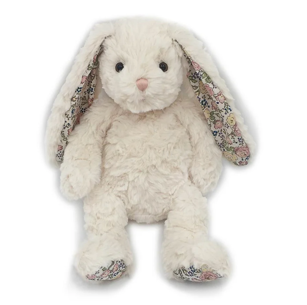 Faith Cream Floral Bunny