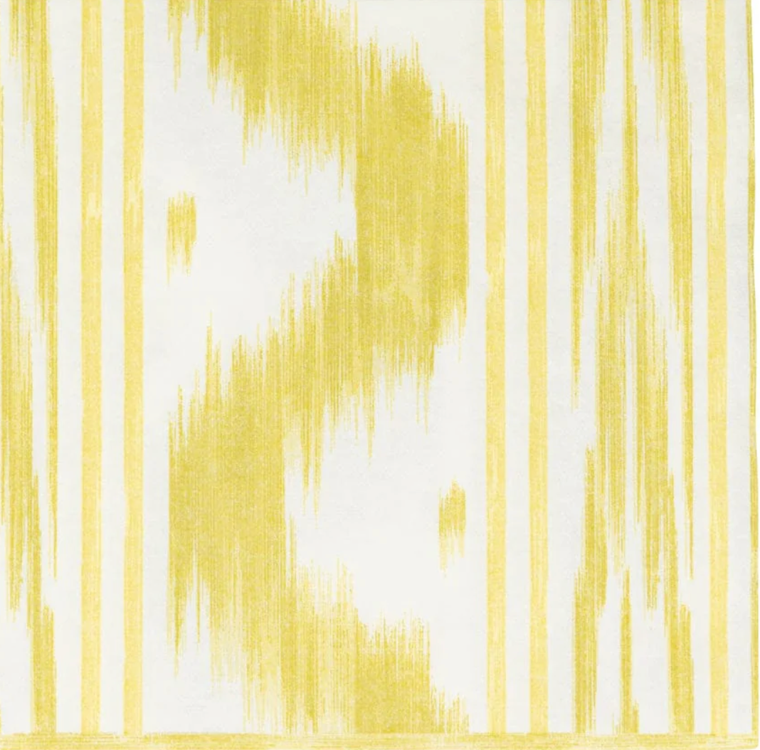 Tolie De Nantes Yellow Caspari Luncheon Napkins