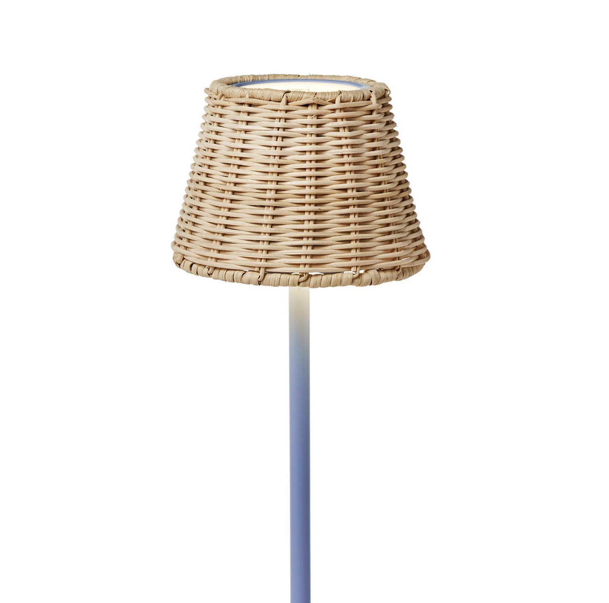 Rattan Lamp Shade Cover with Straight Edge