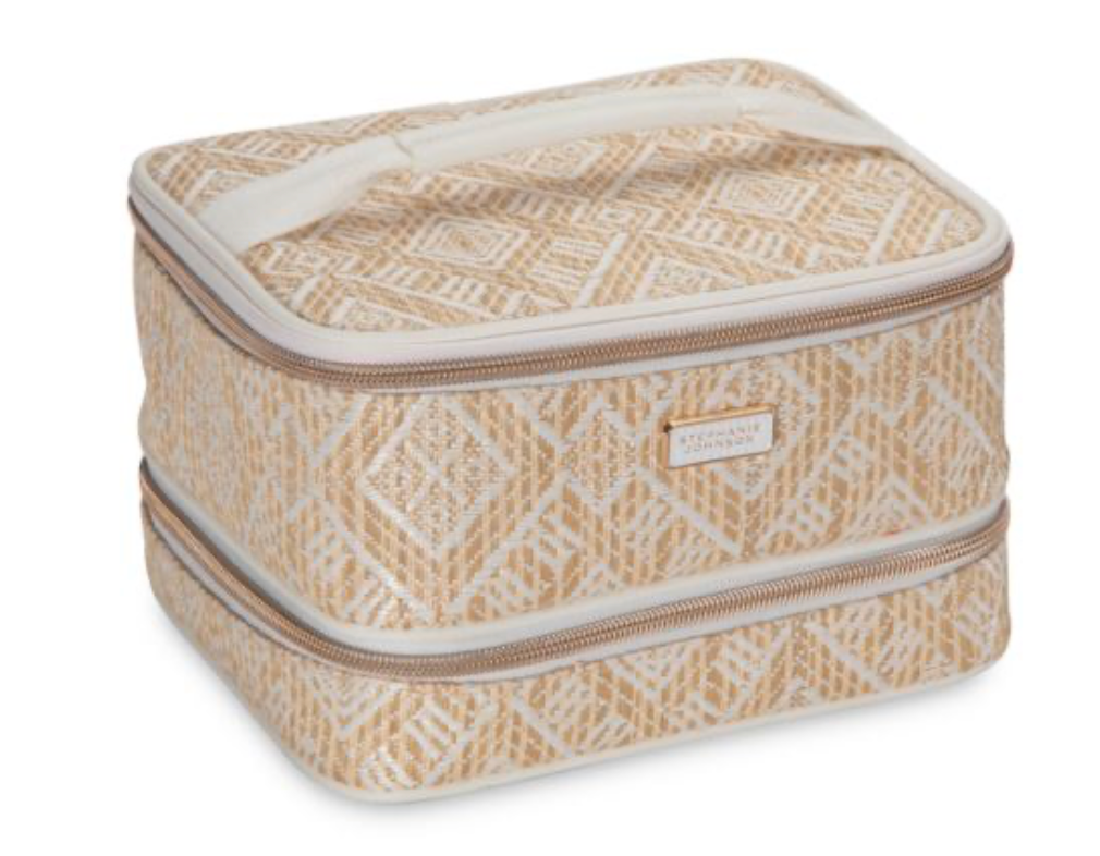 Paros Jenny Train Case - Coconut