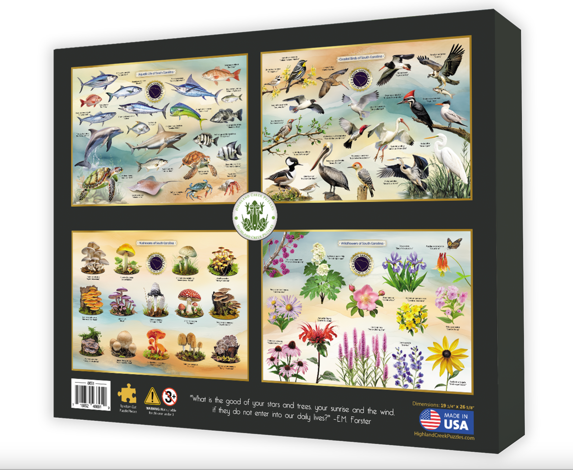 Native Birds of South Carolina Jigsaw Puzzle