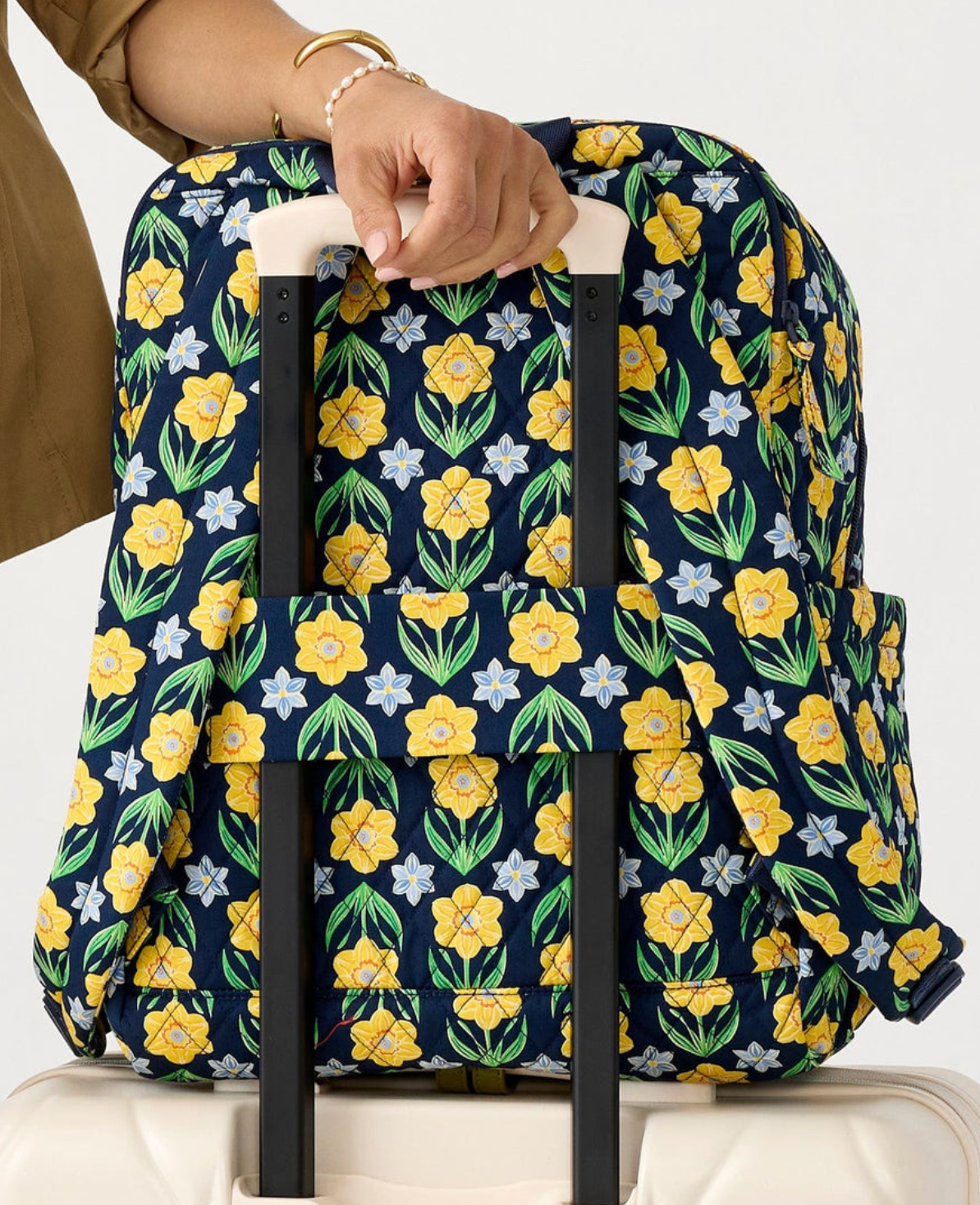 Vera Bradley Large Bancroft Backpack- Garden Paisley