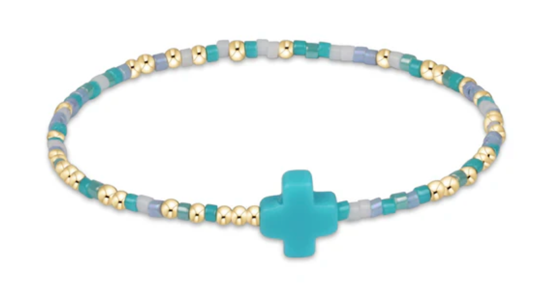 Enewton egirl Hope Unwritten Signature Cross Bracelet