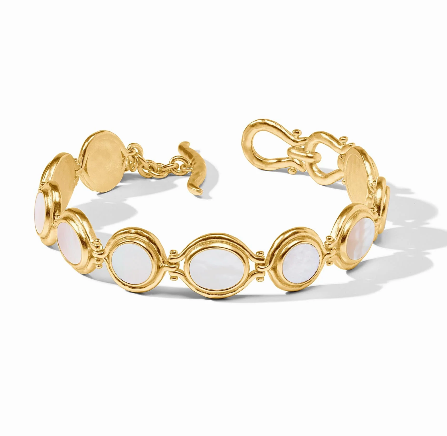 Saratoga Tennis Bracelet- Mother of Pearl