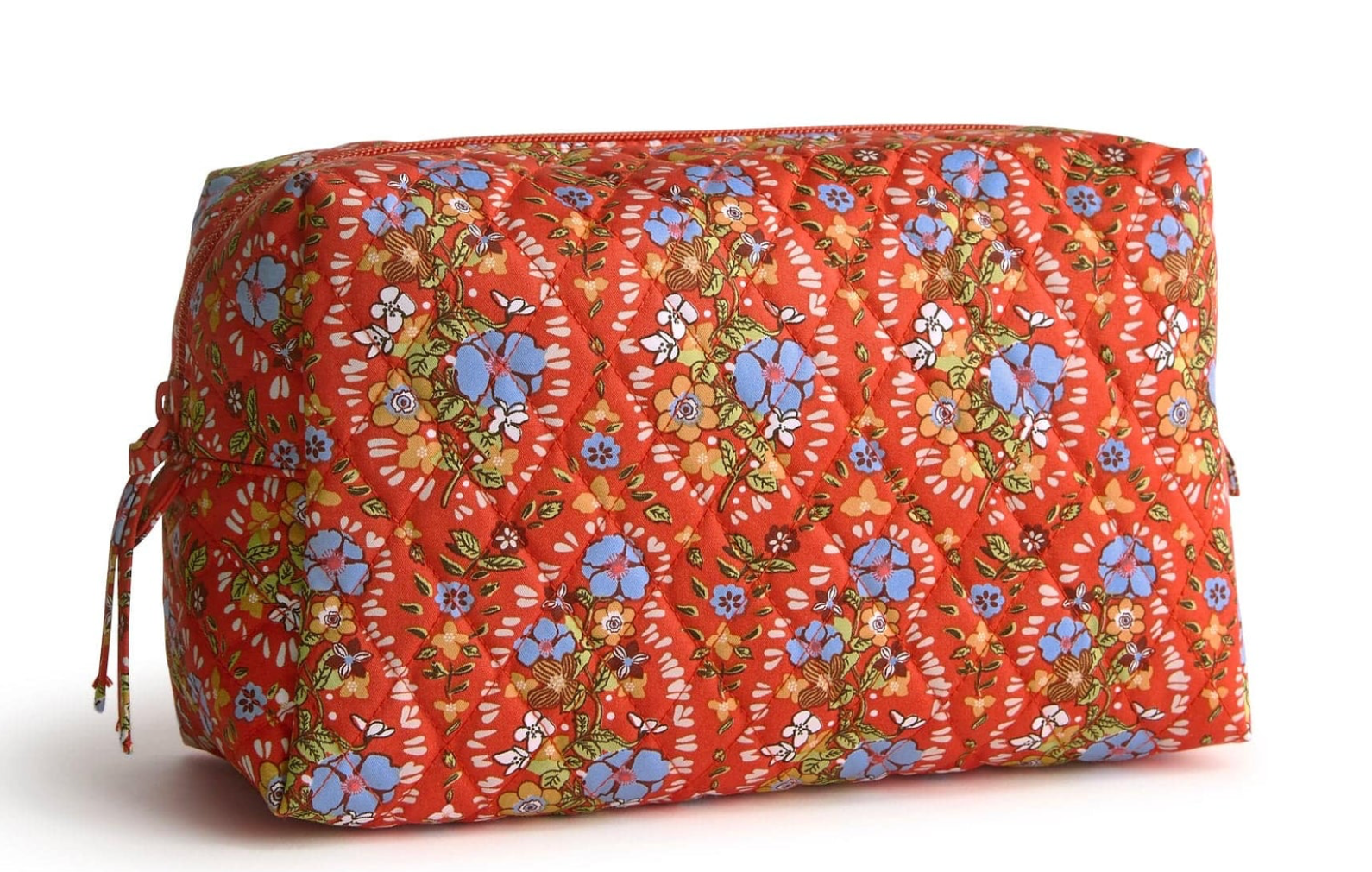 Vera Bradley Large Cosmetic: Garden Paisley
