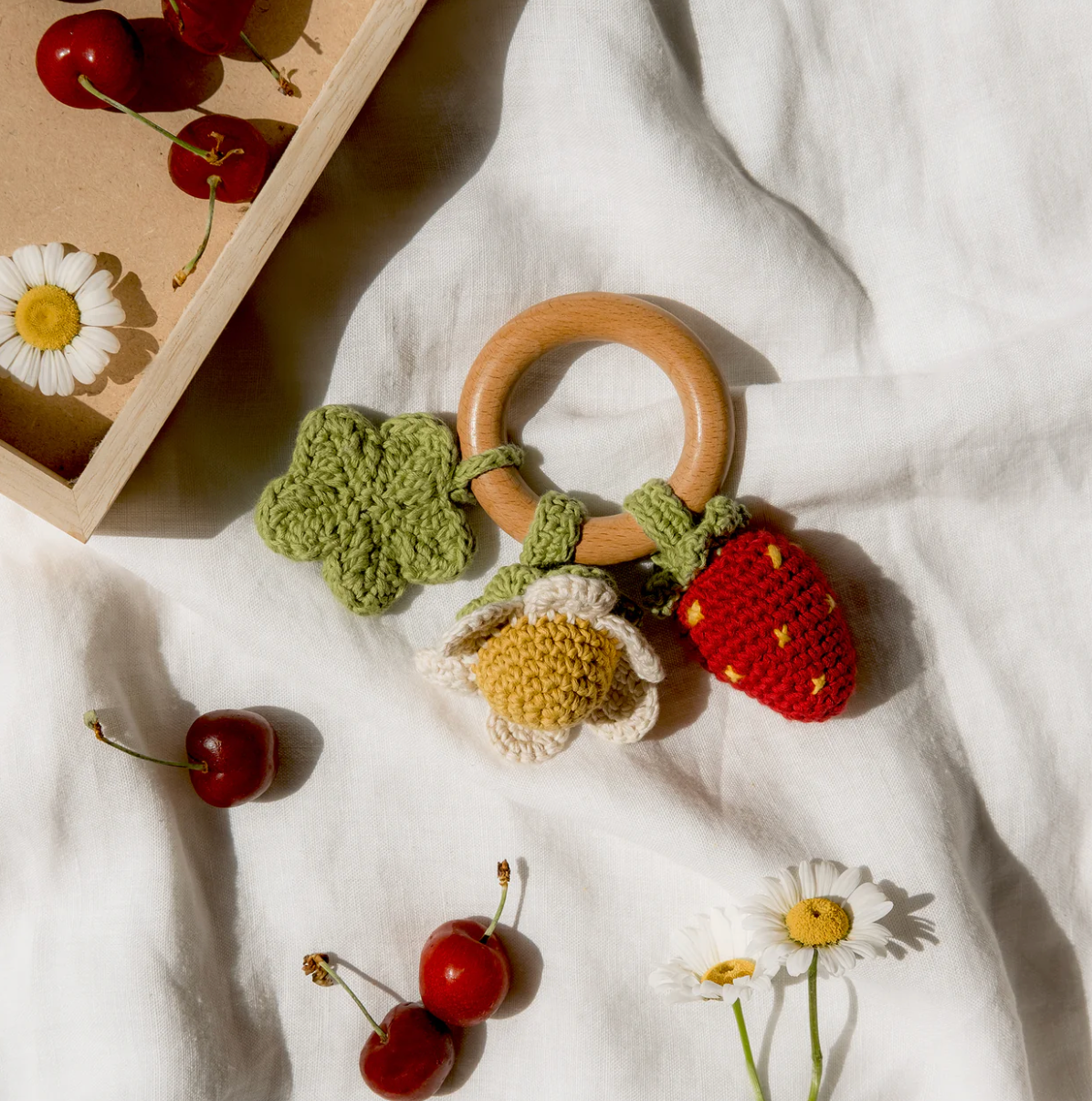 Spring Teether & Rattle