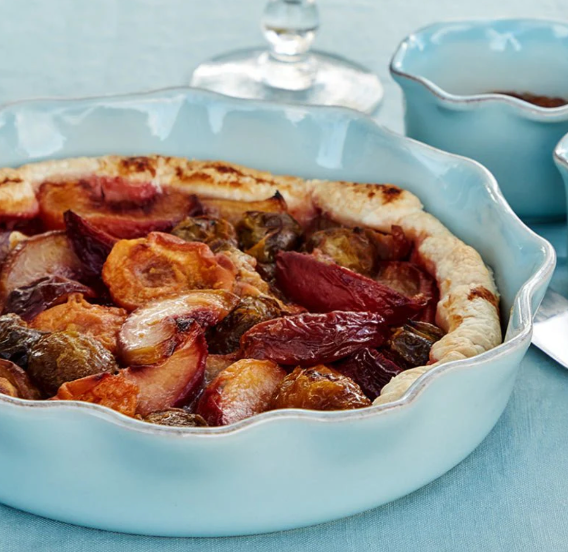 Ruffled Pie Dish
