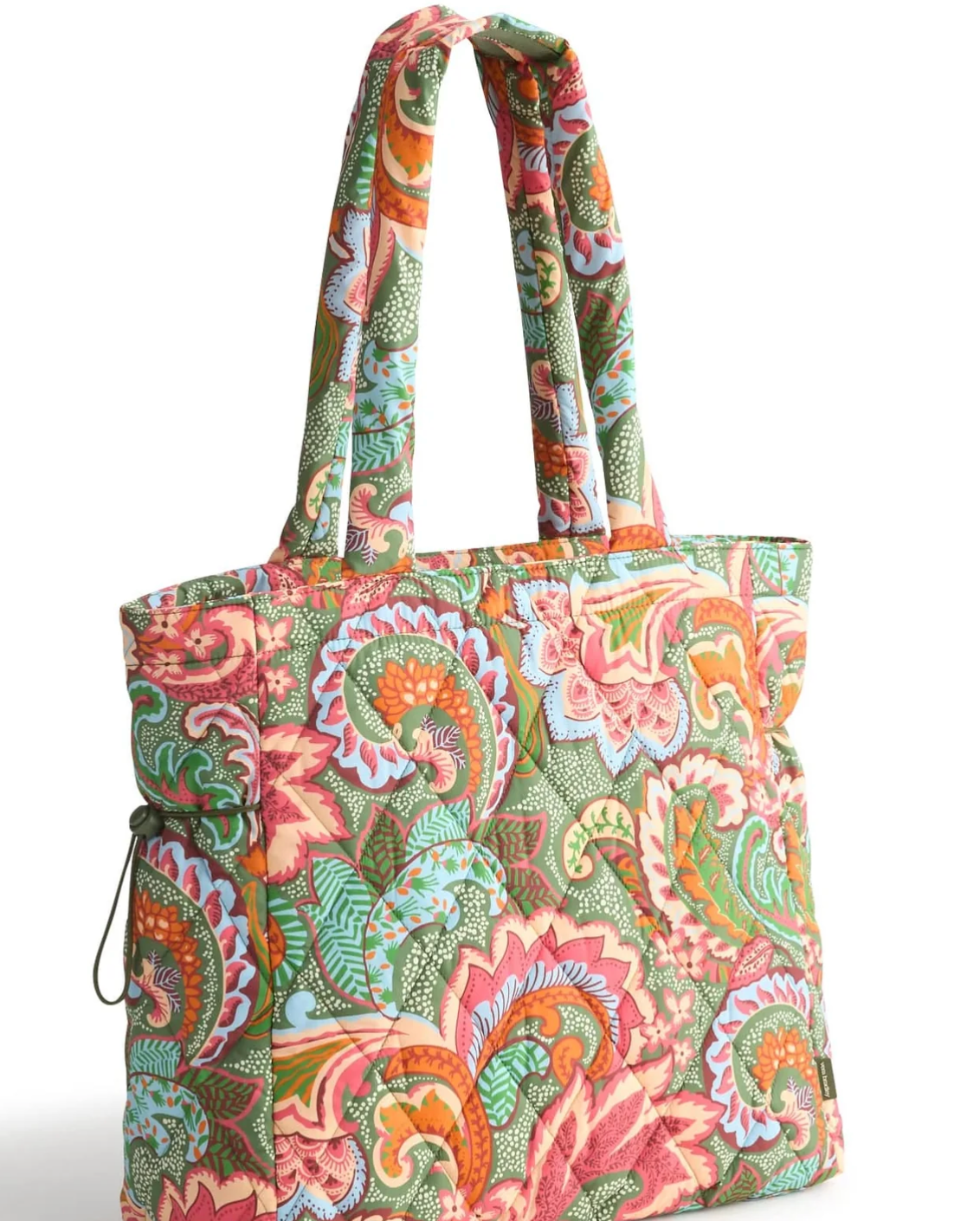 Original Zip Tote- Leaf Me Not Paisley