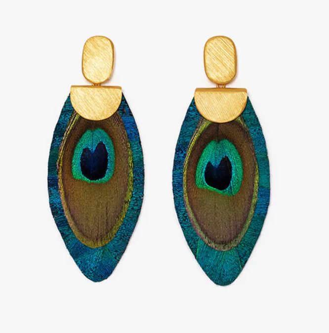 Nikko Blue drop earrings