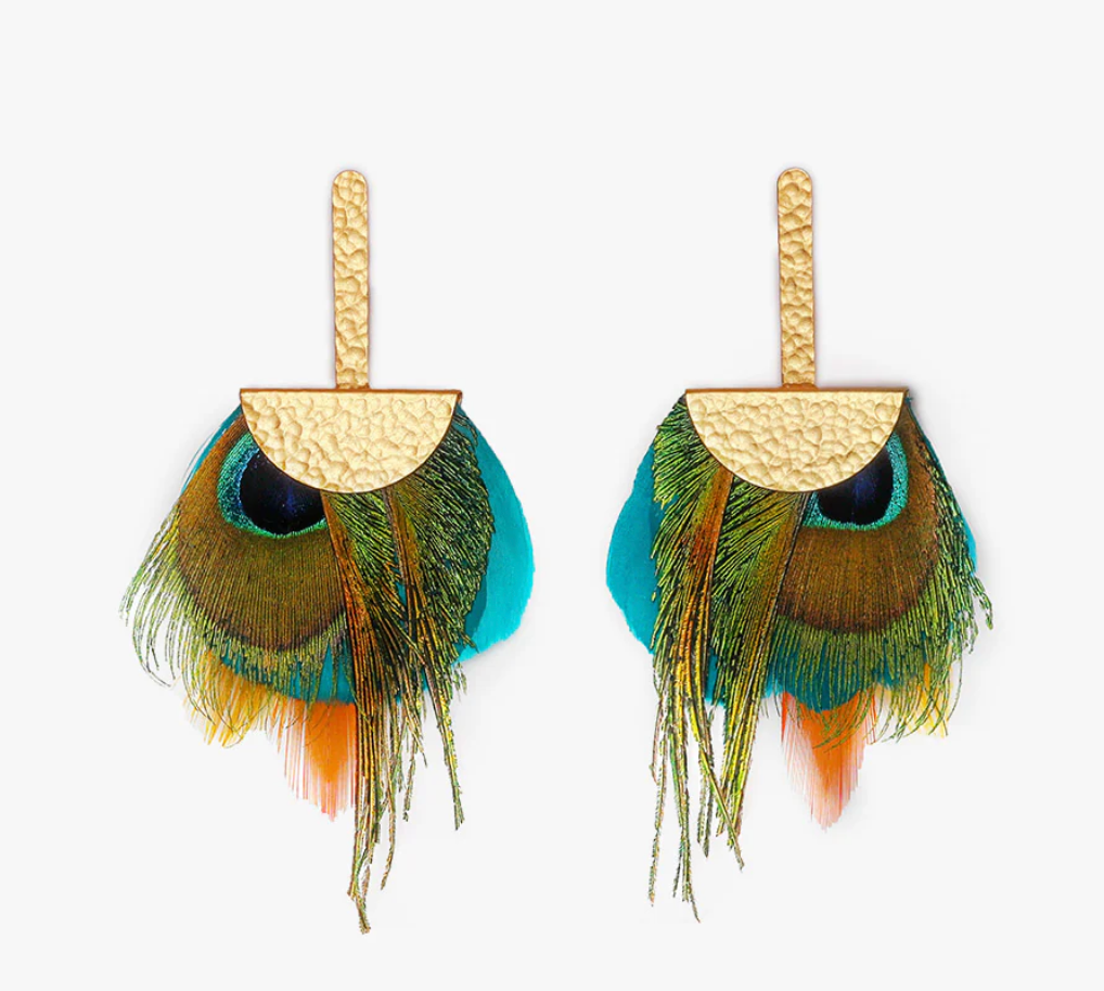 Glacier Grecian Earrings