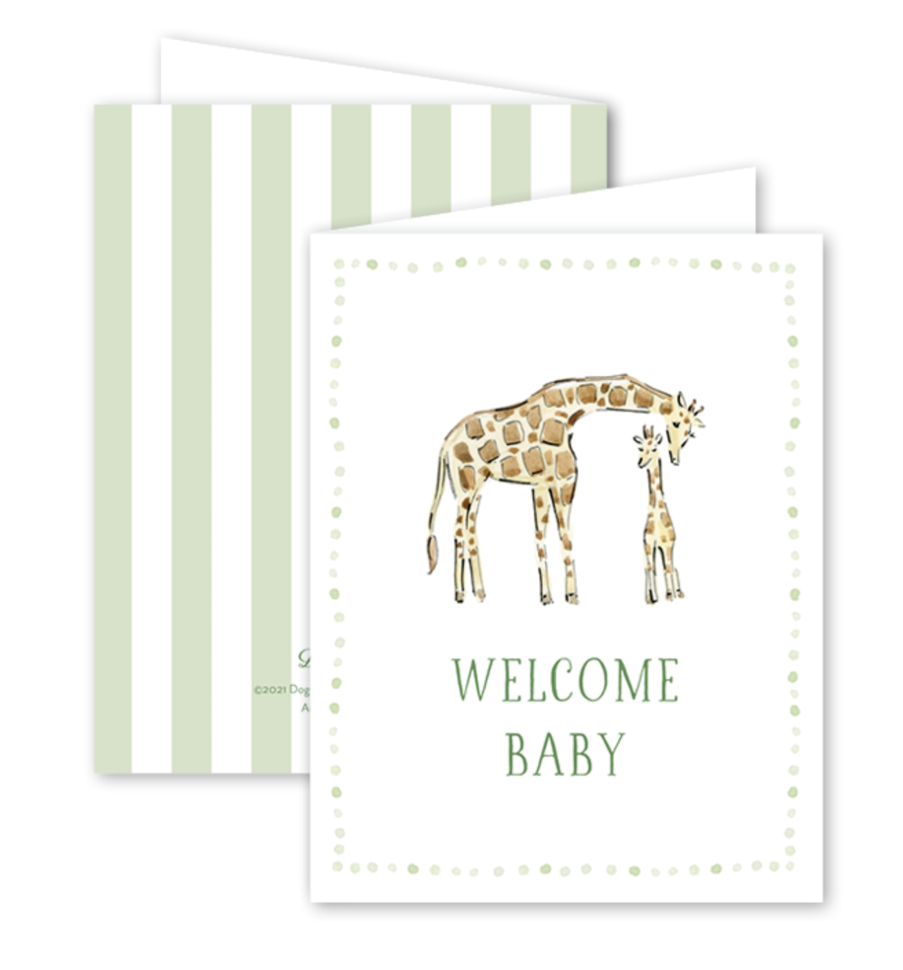 Zoo in the City Baby Single Card