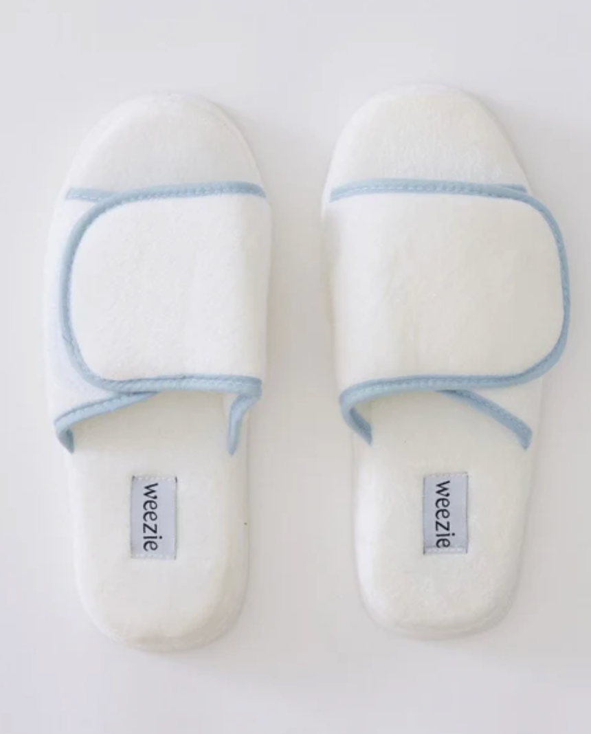 Adjustable Slippers- Blue