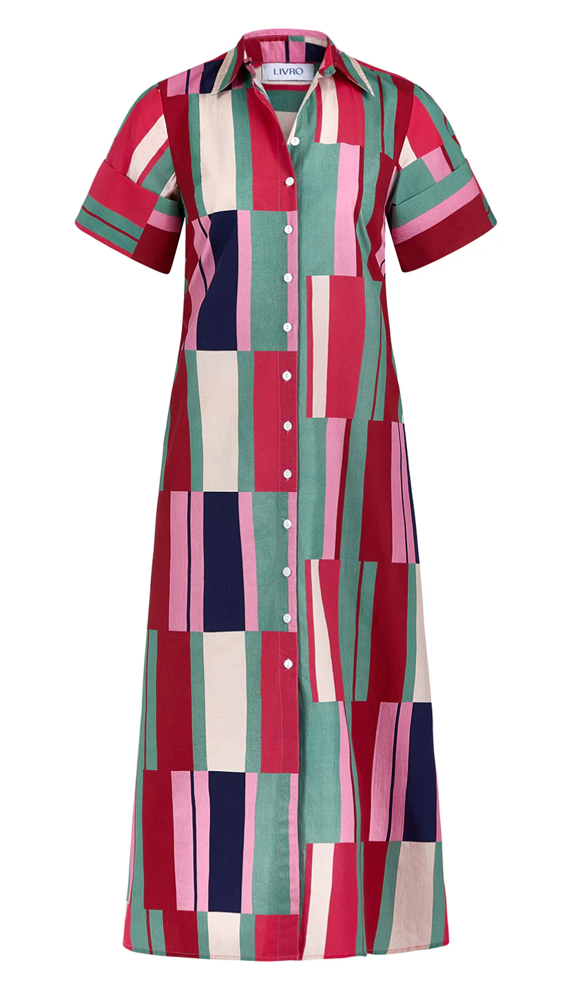 Livro Gibbons Dress, Woodland Stripes