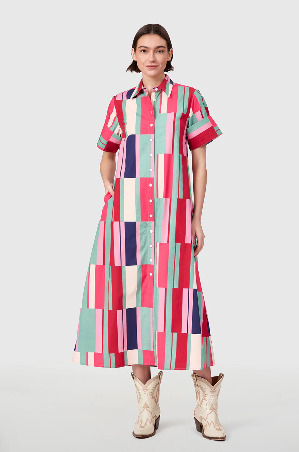 Livro Gibbons Dress, Woodland Stripes