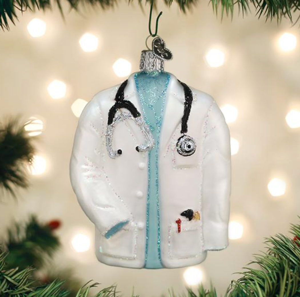 Doctor's Coat Ornament