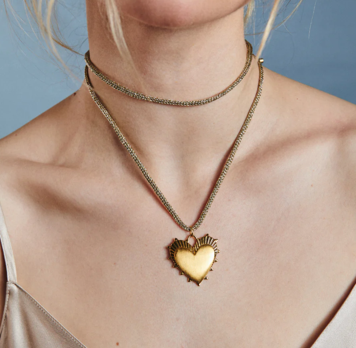 Gold Lurex Necklace Cord
