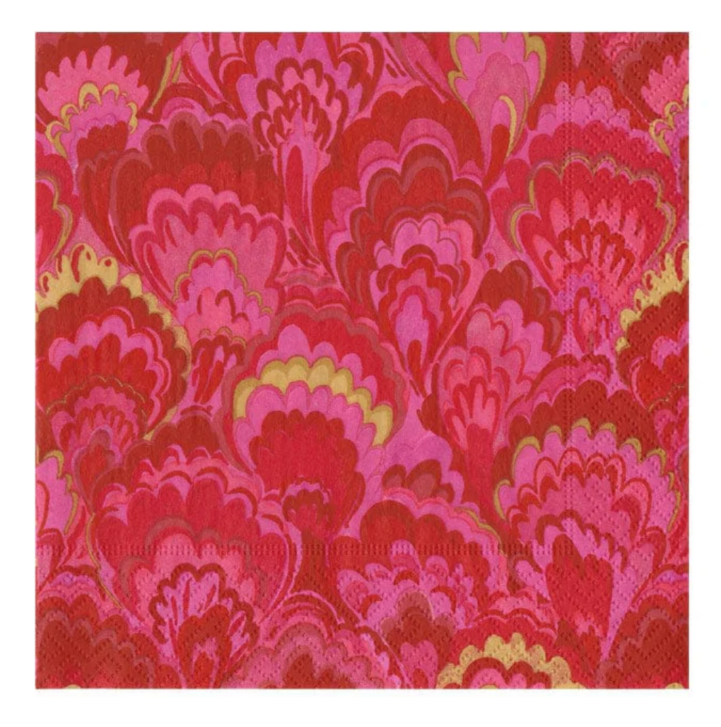 Marbled Ceramica Red