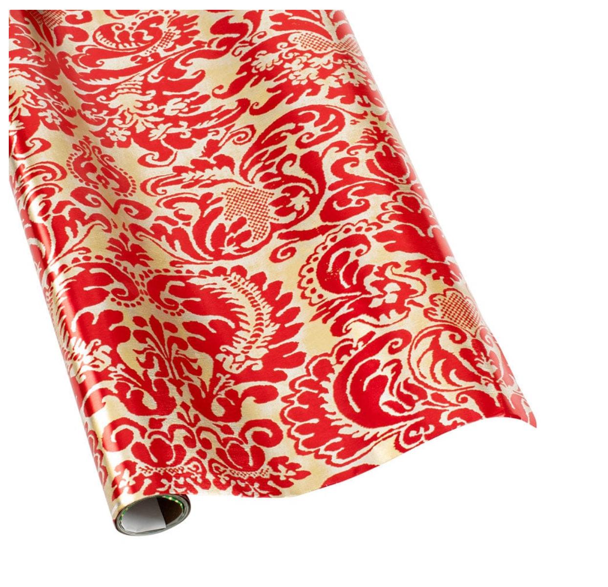 Palazzo Foil Metallic Wrapping Paper- Red
