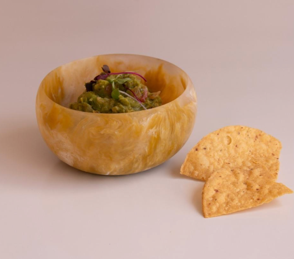 RESIN Sorbet Mini Round Bowl in Matcha