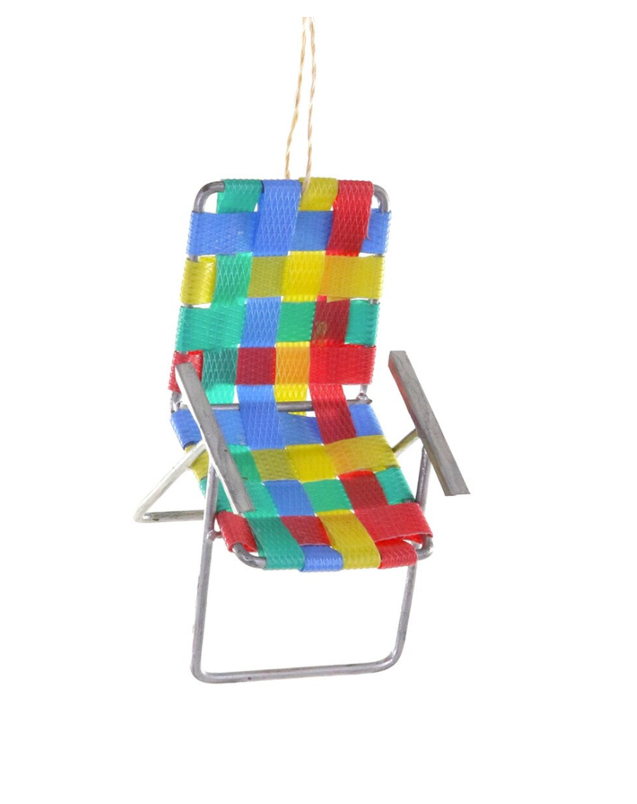 Retro Lawn Chair Ornament